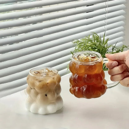 350ml Grapes Glass Coffee Mug 🍇☕