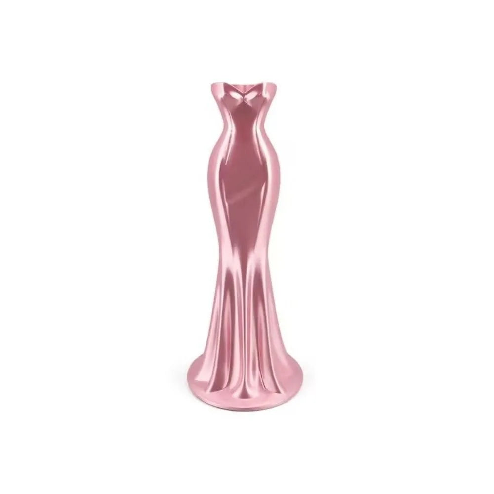 3D Gown-Shaped Vase – Elegant Modern Flower Decor