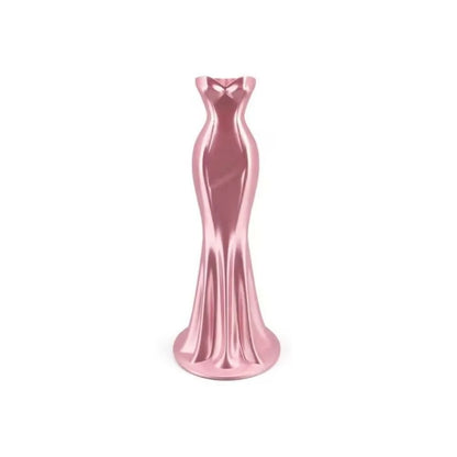 3D Gown-Shaped Vase – Elegant Modern Flower Decor