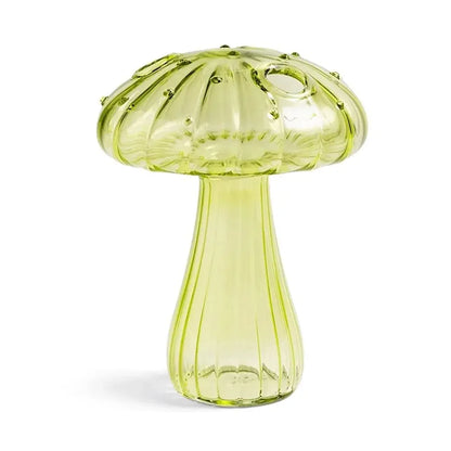 Mushroom Shaped Glass Vase – Hydroponic Plant & Home Decor