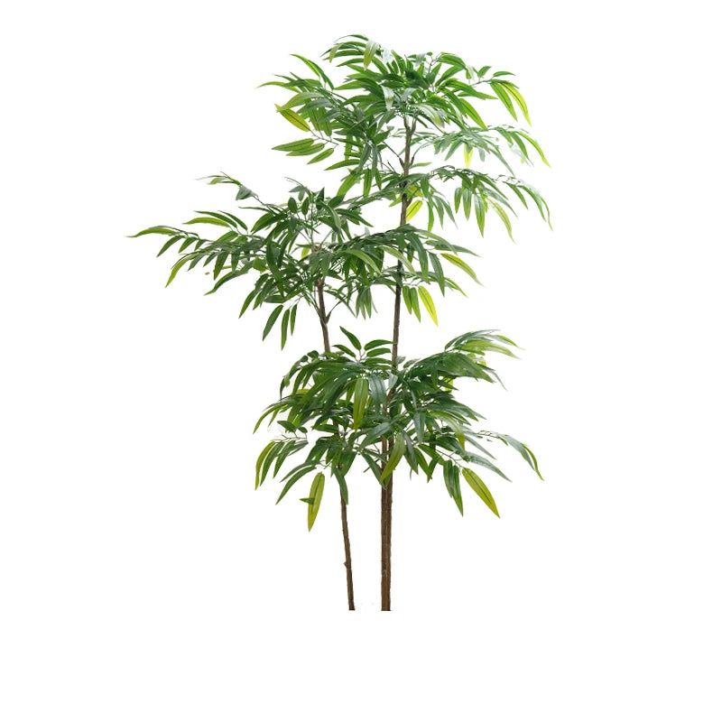 80-180cm Large Artificial Bamboo Tree – Tropical Green Plant Decor