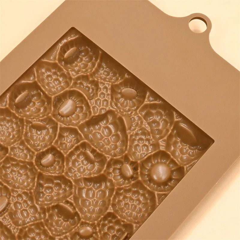 3D Raspberry Silicone Mold – Cake, Chocolate & Dessert Decorating Tool