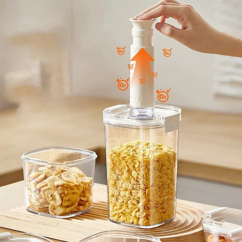 Airtight Vacuum Coffee & Food Storage Canister ☕✨