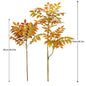 76-140cm (55.1 in)  Artificial Bamboo Tree Branch – Realistic Green Plant Decor