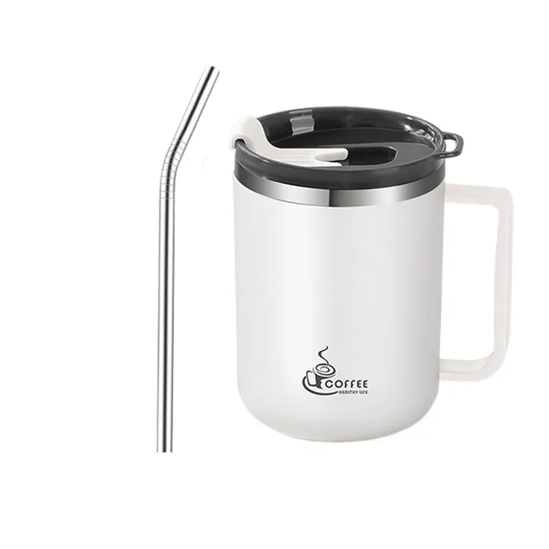 430ML Double-Layer Stainless Steel Coffee Mug