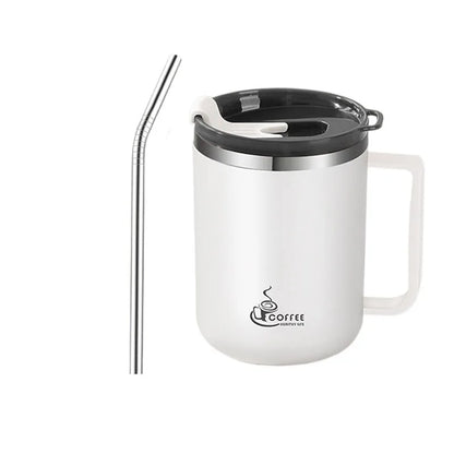 430ML Double-Layer Stainless Steel Coffee Mug