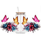 Colorful Butterfly Cup Wrap Sticker 🦋✨