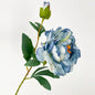 68cm Real-Touch Silk Peony Stem with 2 Blooming Heads