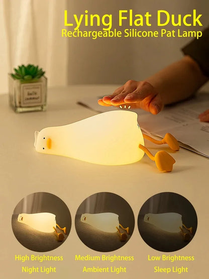 Cute LED Duck Night Light