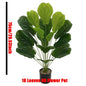 100CM Artificial Ficus Tree – Large Tropical Green Plant Decor