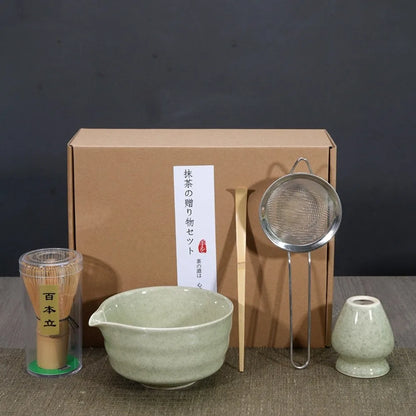Japanese Matcha Tea Whisk Set 🍵🎋