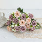 Silk Rose For Wedding arch Christmas Wreath Decoration Home Room bonsai Photography prop Valentine's Day Artificial Fake Flowers