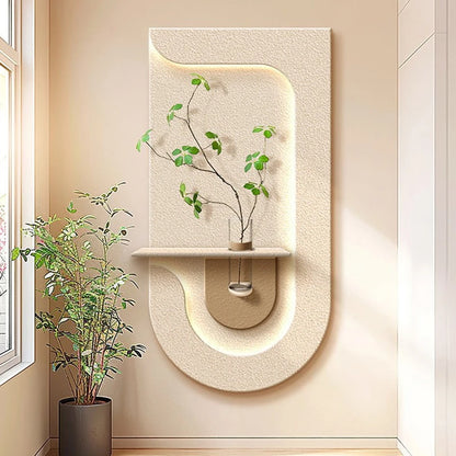 Green Plant LED Wall Lamp for Entrance & Modern Home Decor