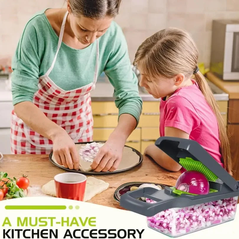 16-in-1 Multifunctional Vegetable Chopper