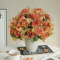 1/4pcs Premium Silk Peony & Rose Bouquet for Wedding Vases