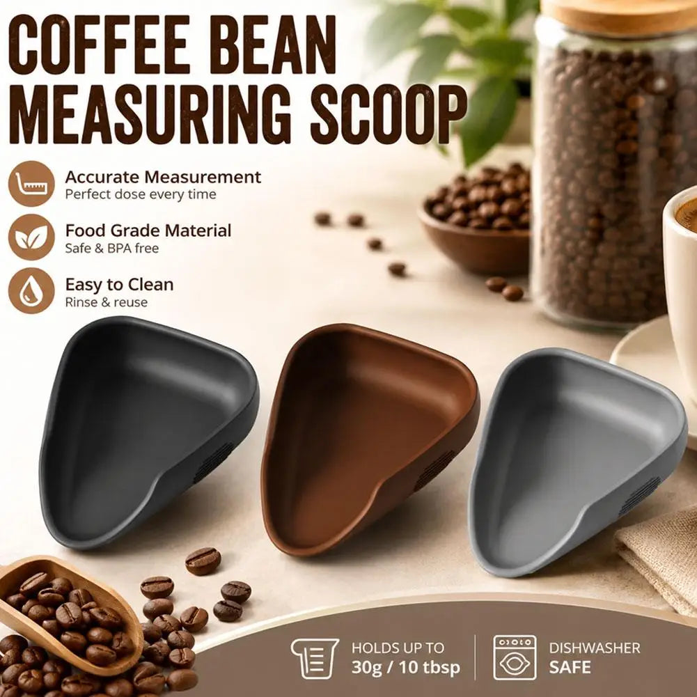 Silicone Coffee Bean Dosing Tray Espresso Measuring Cup Spill Free Pouring Weighing Vessel For Coffee Bar Accessories