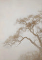 Cozy Vintage Country Tree Canvas Print | Landscape Wall Art