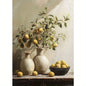 Retro Still Life Lemon & Olive Tree Frameless Canvas Poster