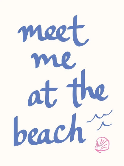 Girly Trendy Beach Scent Coastal Gallery Wall Art Set