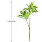76-105-135cm/53.1in Artificial Ficus Tree Branch – Realistic Green Tropical Plant Decor