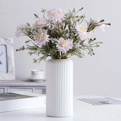 Simple Donut Shape Vase – Modern Flower Arrangement Home Decor