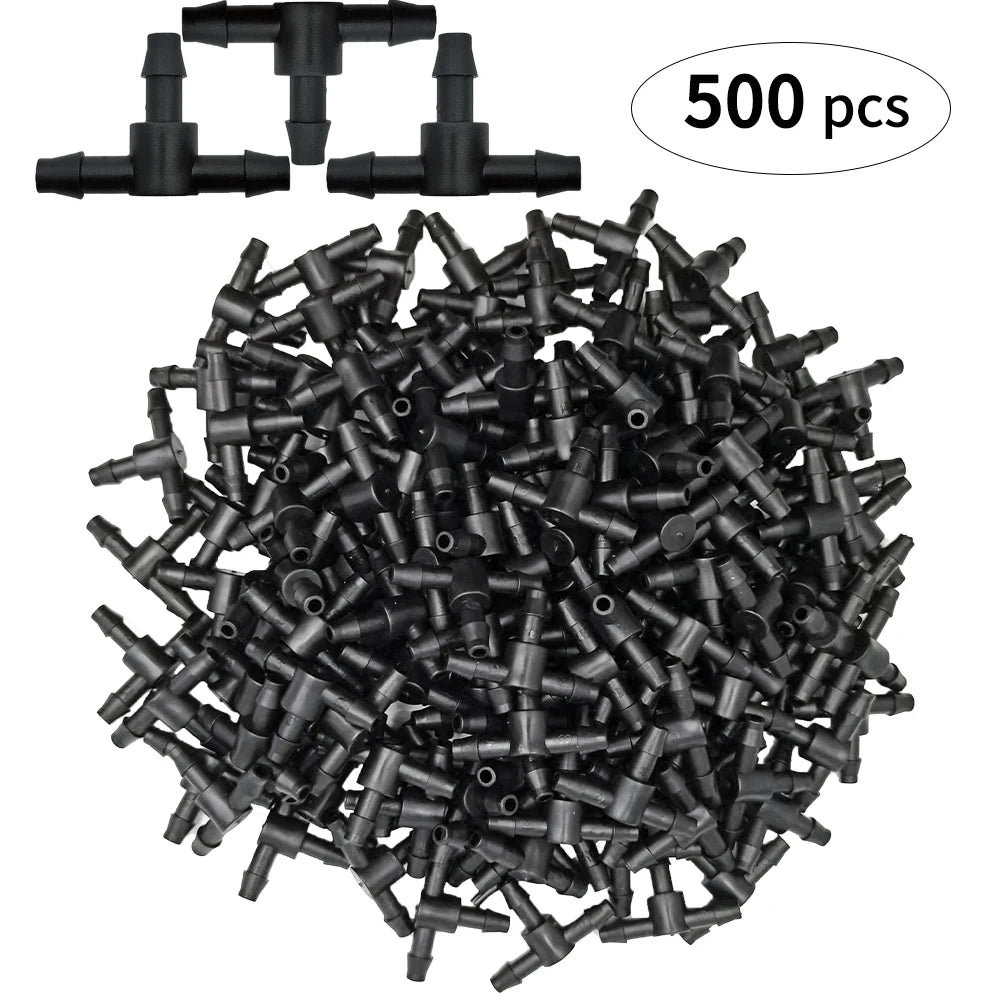 5-50 متر بولي كلوريد الفينيل 4/7 مم خرطوم ري الحدائق DIY مجموعات الري بالتنقيط الأنابيب الدقيقة مع قطارات قابلة للتعديل أداة التثقيب