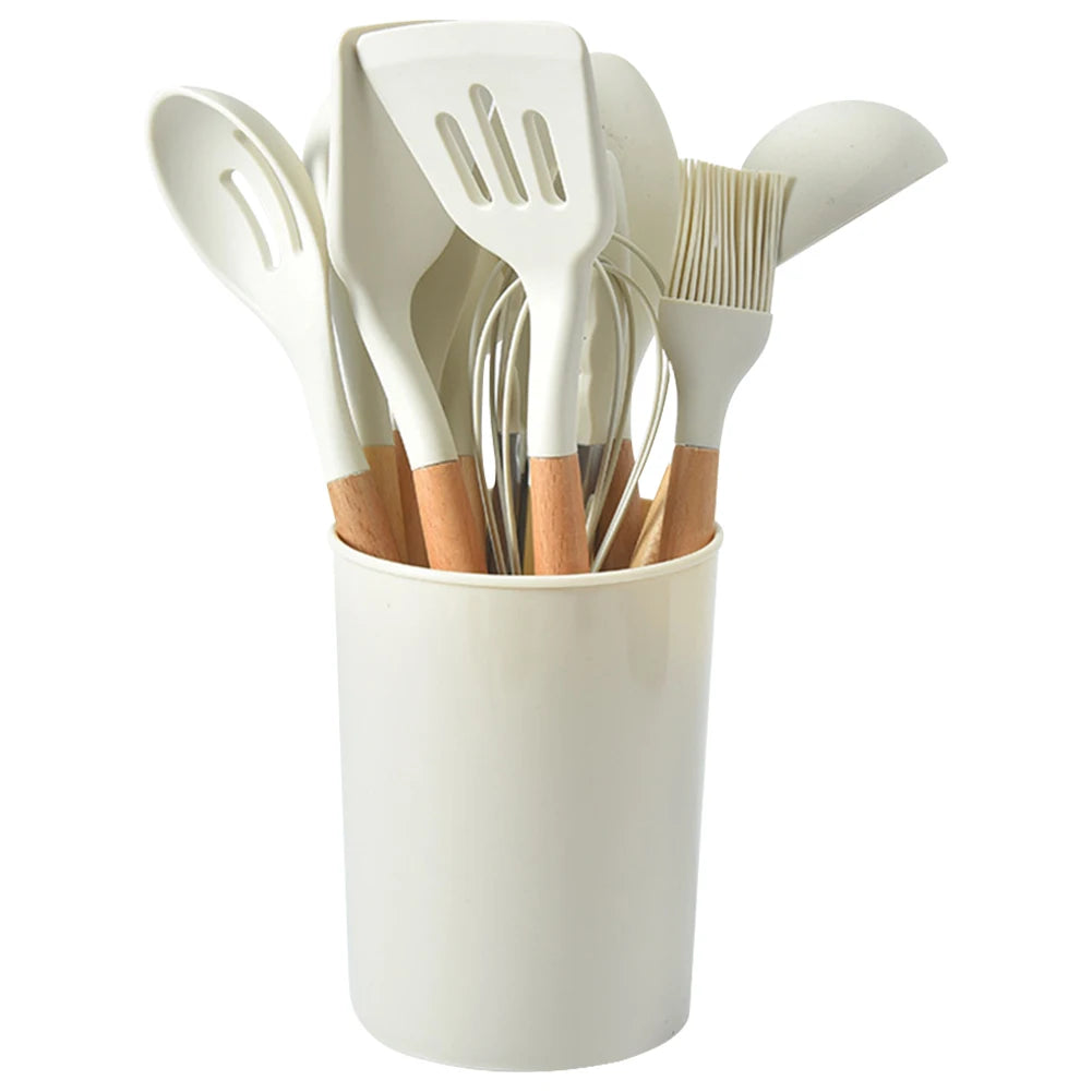 12Pcs Silicone Kitchen Utensil Set