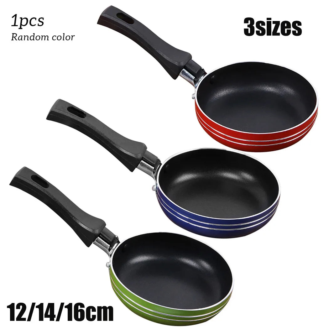Multi-Size Mini Steel Frypan &amp; Saucepan