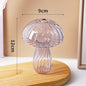 Mini Mushroom Glass Vase – Nordic Hydroponic Flower Decor