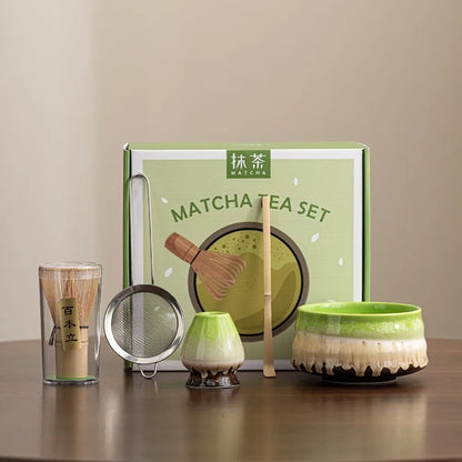 Japanese Matcha Tea Whisk Set 🍵🎋