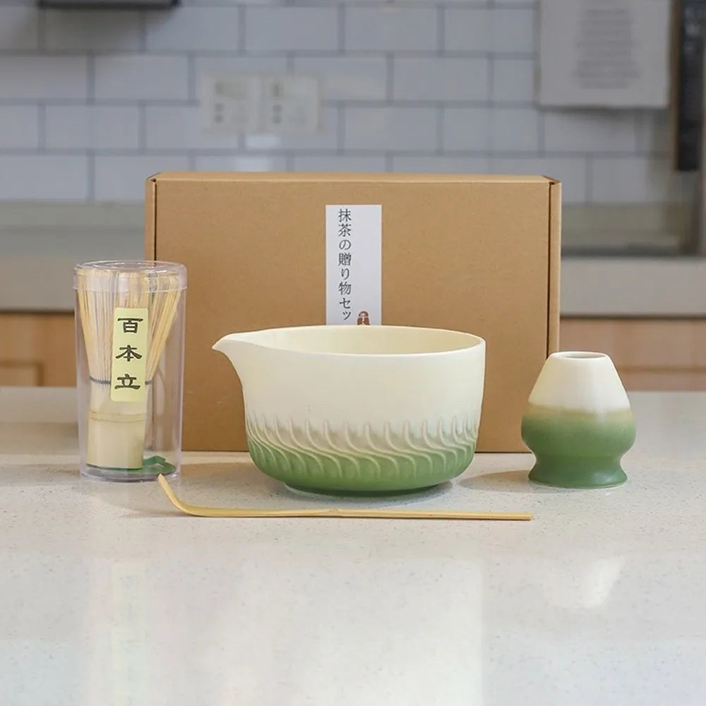 Japanese Matcha Tea Whisk Set 🍵🎋