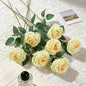 5/10Pcs Premium 50CM Rose Artificial Flowers for Home Vases