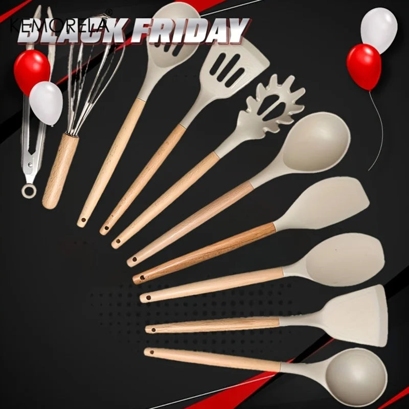 10-Piece Heat-Resistant Cookware Set
