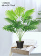 60-120cm Large Artificial Palm Tree – Realistic Tropical Green Plant Decor