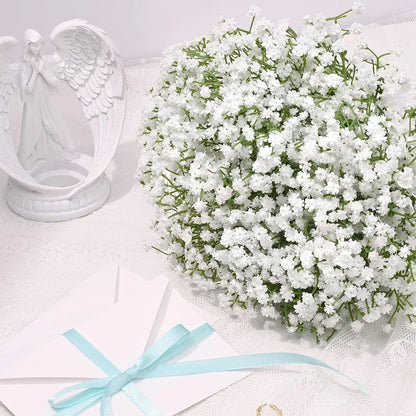63cm Premium Artificial Gypsophila Bouquet for DIY & Vases