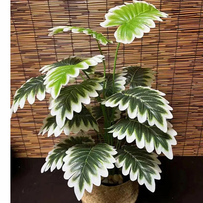 70CM Artificial Monstera Palm Tree – Tropical Green Plant Decor
