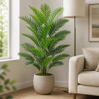 Artificial Areca Palm Tree – Realistic Tropical Plant Home Decor