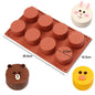 3D Silicone Mousse Cake Mold