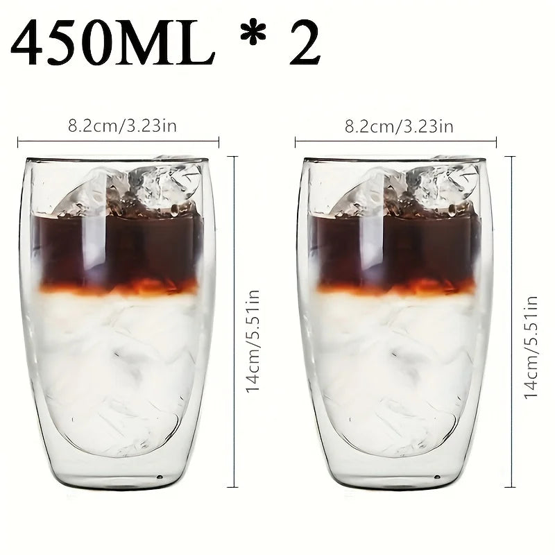 Double Wall Glass Coffee & Tea Cup ☕✨