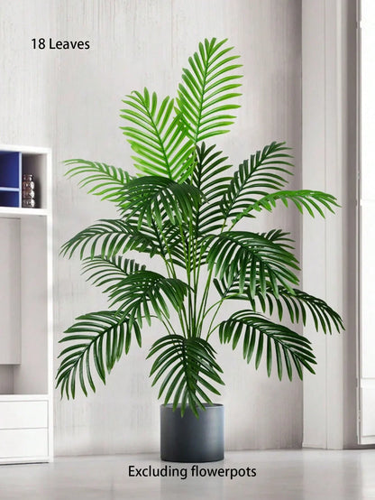 60-120cm Large Artificial Palm Tree – Realistic Tropical Green Plant Decor