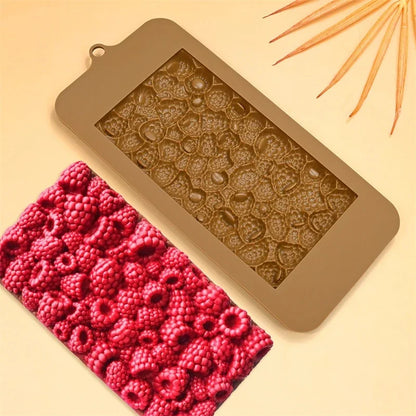 3D Raspberry Silicone Mold – Cake, Chocolate & Dessert Decorating Tool