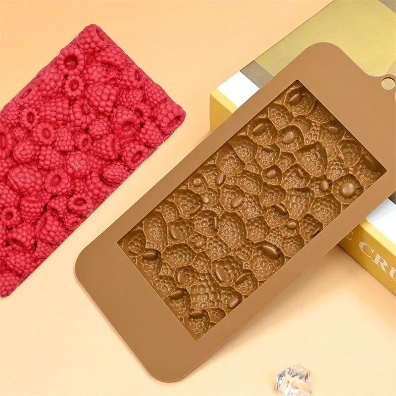 3D Raspberry Silicone Mold – Cake, Chocolate & Dessert Decorating Tool