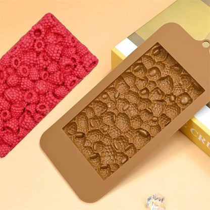 3D Raspberry Silicone Mold – Cake, Chocolate & Dessert Decorating Tool
