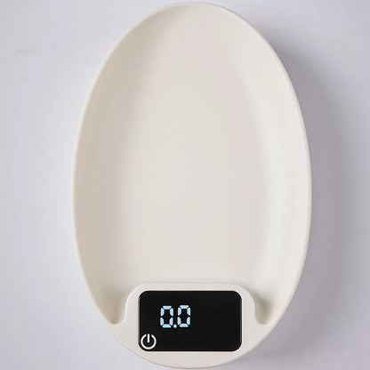 JUSTINLAU Digital Coffee Scale 0.1g Precision Espresso Brewing Weighing Scale with Bean Plate Portable for Kitchen Cafe Outdoor