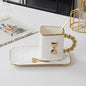 Creative Light Luxury Bag-Shaped Ceramic Coffee Cup & Plate Set