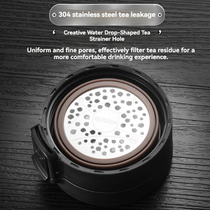 380ML/510ML Thermal Mug Double-layer Stainless Steel Coffee Cup Tea Vacuum Flask Thermos Water Bottle Leak-proof Thermos Mug