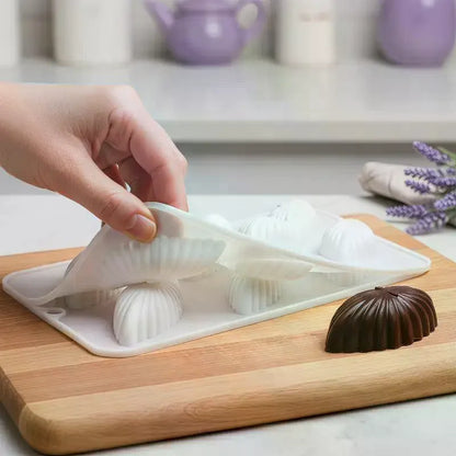3D Shell Silicone Dessert Mold