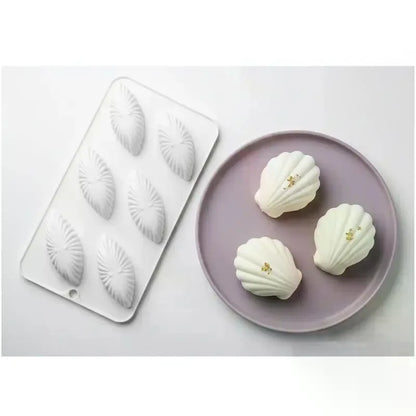3D Shell Silicone Dessert Mold