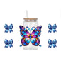 Colorful Butterfly Cup Wrap Sticker 🦋✨