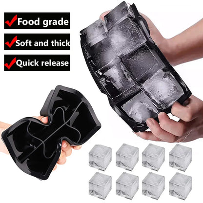 Large Silicone Whiskey Ice Cube Mold